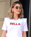 T-Shirt Malha Bella Luzia Fazzolli