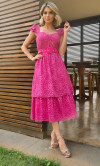 Vestido Renda Pink Luzia Fazzolli